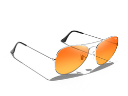 Silver Rose Aviators