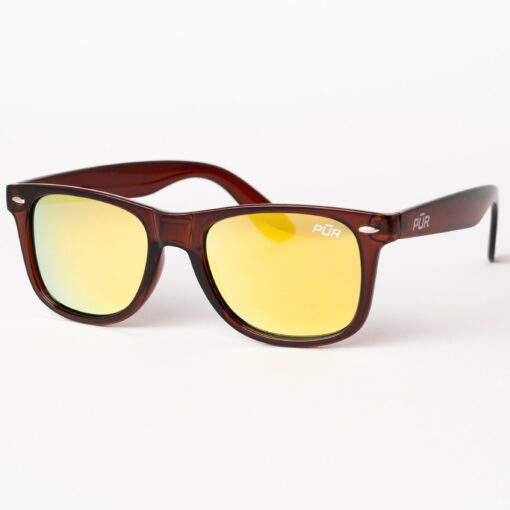 PUR Shades Golden Brown Polarized Vintage Classics