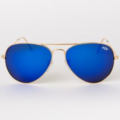 PUR Shades Catalina Blue Polarized Aviator Sunglasses