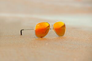 Polarized Avaitor Sunglass | Sunshine Gold